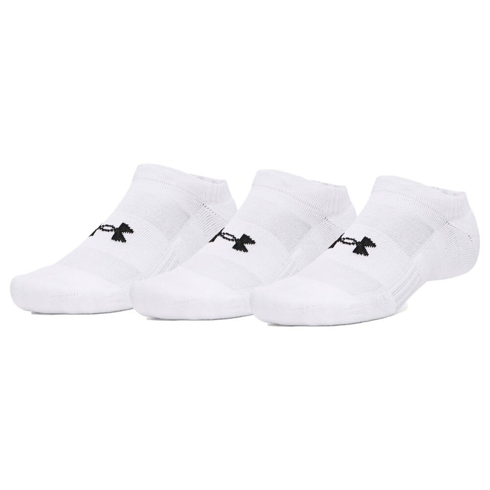 Skarpetki Under Armour Performance Cotton 3pk NS White/White/Ultimate Black L