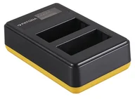 Ładowarki do aparatów dedykowane - Patona USB Dual LCD do Fuji NP-W126 - miniaturka - grafika 1