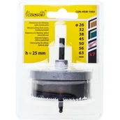 Otwornice - Otwornica do drewna 26 - 63 mm h 25 mm zęby hartowane, zestaw: 7 sztuk Condor - miniaturka - grafika 1