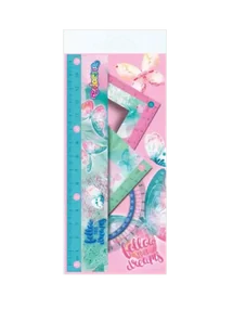 Zestaw geometryczny CP Colorino 4 sztuki dreams - PATIO - Przybory szkolne Zestaw geometryczny CP Colorino 4 sztuki dreams - PATIO - Przybory szkolne - miniaturka - grafika 1