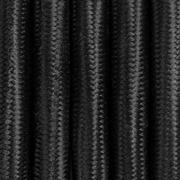 Przewody elektryczne - Kabel w oplocie czarnym poliestrowym trzyżyłowy 3x1,5mm2 Kolorowe Kable - miniaturka - grafika 1