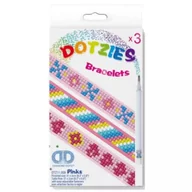 Zabawki kreatywne - Diamond Dotz: kreatywny zestaw do bransoletek - różowy - miniaturka - grafika 1