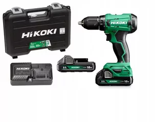 Hikoki DV18DA WCZ wiertarko-wkrętarka udarowa 18V 2x2,0Ah Li-Ion 50Nm w walizce - Wiertarko-wkrętarki akumulatorowe - miniaturka - grafika 1