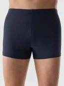 Kąpielówki męskie - Kąpielówki bokserki męskie 4F 4FWSS24USWTM027 31S Granatowy - miniaturka - grafika 1