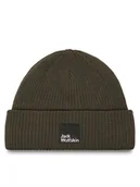 Czapki damskie - Jack Wolfskin Czapka Pergamon 1910701 Zielony - miniaturka - grafika 1