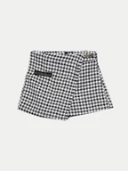 Spodenki damskie - Abel & Lula Szorty materiałowe 5711 Kolorowy Regular Fit - miniaturka - grafika 1