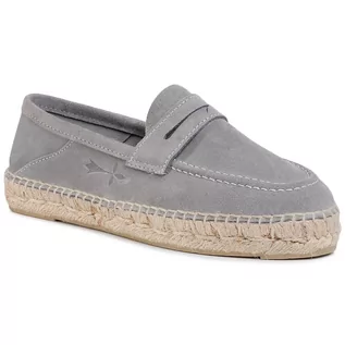 Espadryle damskie - Espadryle MANEBI - Loafers W A C.1 LW Grey - grafika 1