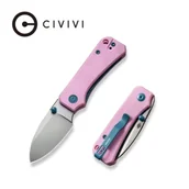 Noże - CIVIVI Baby Banter Powder Pink G10, Satin Nitro-V by Ben Petersen (C19068S-10) - miniaturka - grafika 1