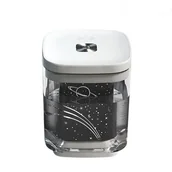 Nawilżacze powietrza - Nawilżacz powietrza, nawilżacz ultradźwiękowy o pojemności 1000 ml, 2 regulowane tryby mgiełki, automatyczne wyłączanie, kolorowe światło nocne, nawi - miniaturka - grafika 1