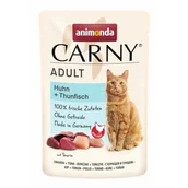 Mokra karma dla kotów - animonda Carny mokra karma dla kota dorosłego Kurczak i tuńczyk 48x85 g - miniaturka - grafika 1