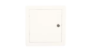 Karwasz Drzwiczki rewizyjne 200x200mm z zamkiem 20x20Z 20x20/Z/ - Inne akcesoria elektryczne - miniaturka - grafika 1