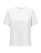 Koszulki i topy damskie - ONLY Onlonly S/S Tee Jrs Noos Top Kobiety, biały, XS - miniaturka - grafika 1