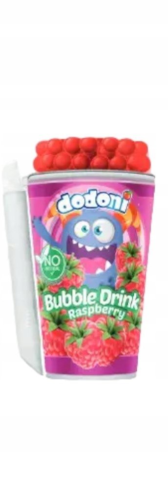 Bubble Drink Tea Raspberry Malina Napój Malinowy z Kulkami 270ml 10 sztuk