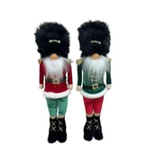 Ozdoby bożonarodzeniowe - Figura tekstylna żołnierz 65 x 18 cm mix wzorów - miniaturka - grafika 1