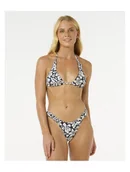 Stroje kąpielowe - Stanik kąpielowy RIP CURL Las Flores Sliding Tri granatowy XL - Rip Curl - miniaturka - grafika 1