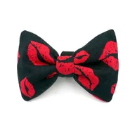 Ubranka dla psów - Kokarda muszka mucha ozdoba dla psa Kiss - miniaturka - grafika 1