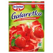 Budyń - Dr Oetker GALARETKA TRUSKAWKOWA 77G 56177801 - miniaturka - grafika 1