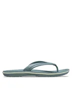 Klapki i japonki damskie - Crocs Japonki Crocband Flip 11033 Zielony - miniaturka - grafika 1