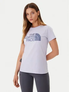 The North Face T-Shirt Easy NF0A8A6D Fioletowy Regular Fit - Koszulki i topy damskie - miniaturka - grafika 1
