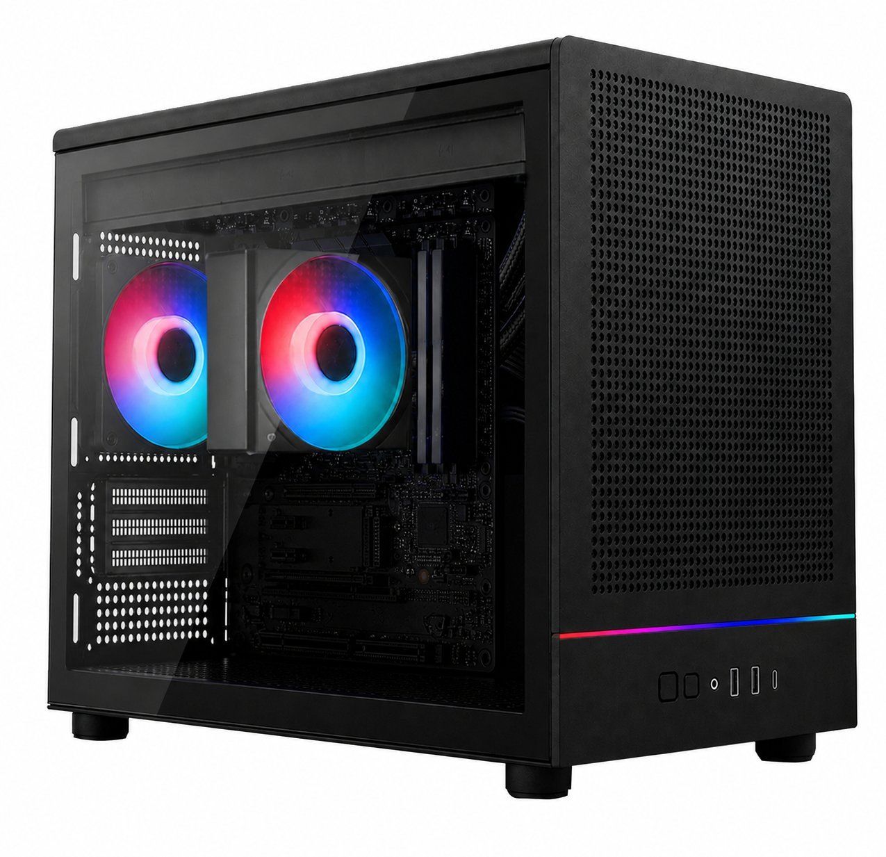 Vist VIST ARGB PC Ryzen 5 5600GT RX VEGA 16GB SSD 500 GB M.2 WIFI W11 VI2854
