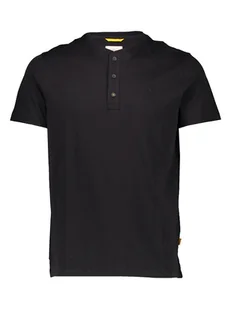 Camel Active Koszulka "Henley" w kolorze czarnym - Koszulki męskie - miniaturka - grafika 1