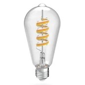 Żarówki LED - Hama Żarówka LED WIFI E27 4,9W RGBW FILAMENTOWA RETRO MATTER - miniaturka - grafika 1