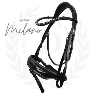 Ogłowie skórzane JD ATTACK Milano z wodzami - Ogłowia - miniaturka - grafika 1