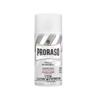 Kosmetyki do golenia - Proraso White Line Pianka do golenia dla skóry wrażliwej 300ml - miniaturka - grafika 1