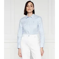 Koszule damskie - Gant Koszula OXFORD | Slim Fit | stretch - miniaturka - grafika 1