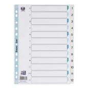 Przekładki do segregatorów - Elba Przekładki Strong Line 1-12 - miniaturka - grafika 1