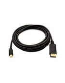 Kable komputerowe i do monitorów - V7 Kabel V7 DisplayPort DisplayPort Mini, 3m, Czarny V7MDP2DP-03M-BLK-1E - miniaturka - grafika 1