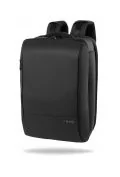 Walizki - Plecak męski walizka podróżna R-bag Torque Black - miniaturka - grafika 1