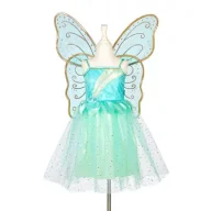 Stroje karnawałowe - Souza! Sukienka i skrzydła motyla kostium wróżka Camille 5-7 lat - miniaturka - grafika 1