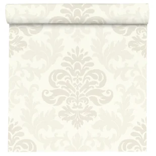 Tapeta Barok 278514 kremowa papierowa - Tapety - miniaturka - grafika 1