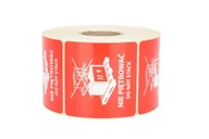 Akcesoria do pakowania - Etykiety "Nie piętrować" 70x70 1000szt 40mm - miniaturka - grafika 1