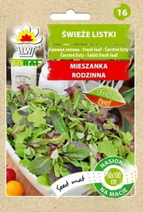Toraf Świeże Listki Mieszanka Rodzinna nasiona na macie 00261 - Nasiona i cebule - miniaturka - grafika 1