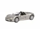 Samochody i pojazdy dla dzieci - Schuco Porsche 918 Spyder Grey 1:87 452613900 - miniaturka - grafika 1