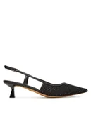 Sandały damskie - Aldo Sandały Elegant 13922017 Czarny - miniaturka - grafika 1