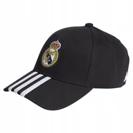 Czapki i chusty sportowe męskie - Czapka adidas Real Madryt IY0451 czarny OSFL - miniaturka - grafika 1