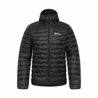 Kurtki męskie - Męska kurtka puchowa Jack Wolfskin PASSAMANI DOWN HOODY M Phantom - S - miniaturka - grafika 1