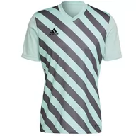 Koszulki sportowe męskie - Adidas, Koszulka ENTRADA 22 GFX JSY HF0119, L, niebieski - miniaturka - grafika 1