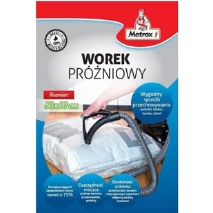METROX Worek próżniowy 50x70 cm BLACK FRIDAY Od 24 do 26 listopada 50x70 - Inne artykuły do sprzątania - miniaturka - grafika 1