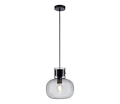 Lampy sufitowe - Paul Neuhaus 2003-25 - Żyrandol na lince SHITAKE 1xE27/10W/230V śr. 25 cm szary - miniaturka - grafika 1