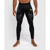Kimona, stroje i obuwie - Venum Legginsy Kompresyjne Spats Training Camp 4.0 Black/Neon Green - miniaturka - grafika 1