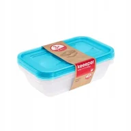 Pojemniki kuchenne - Zestaw pojemników Keeeper Fredo Fresh 2,4 l 3 szt PLASTIKOWY DO LODÓWKI - miniaturka - grafika 1
