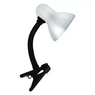 Lampy stojące - Lampa biurkowa Tola 1 x 40 W E27 srebrna 02856 - miniaturka - grafika 1