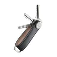 Etui na klucze - Skórzane etui organizer na klucze Orbitkey 2.0 Leather - charcoal/grey - miniaturka - grafika 1