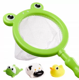 Zabawka edukacyjna do kąpieli podbierak żaba - Zabawki do kąpieli - miniaturka - grafika 1
