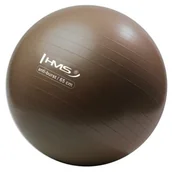Akcesoria do skatingu - HMS Piłka gimnastyczna Anti-burst YB02 65cm brązowa 5907695507836 - miniaturka - grafika 1