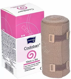 Codoban bandaż uciskowy z zapinkš (wysoka rozcišgliwo) 10cmx3m 1 sz. - Apteczki i materiały opatrunkowe - miniaturka - grafika 1